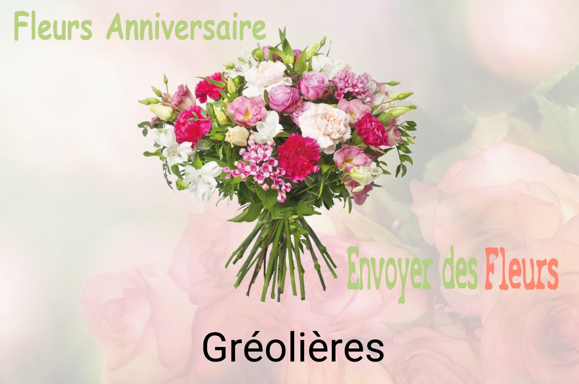 Bouquet de fleurs d’anniversaire livré à Gréolières